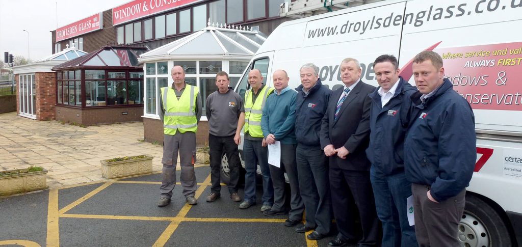 Droylsden Glass Team