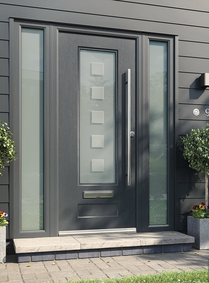 Vouge rockdoor composite entrance door