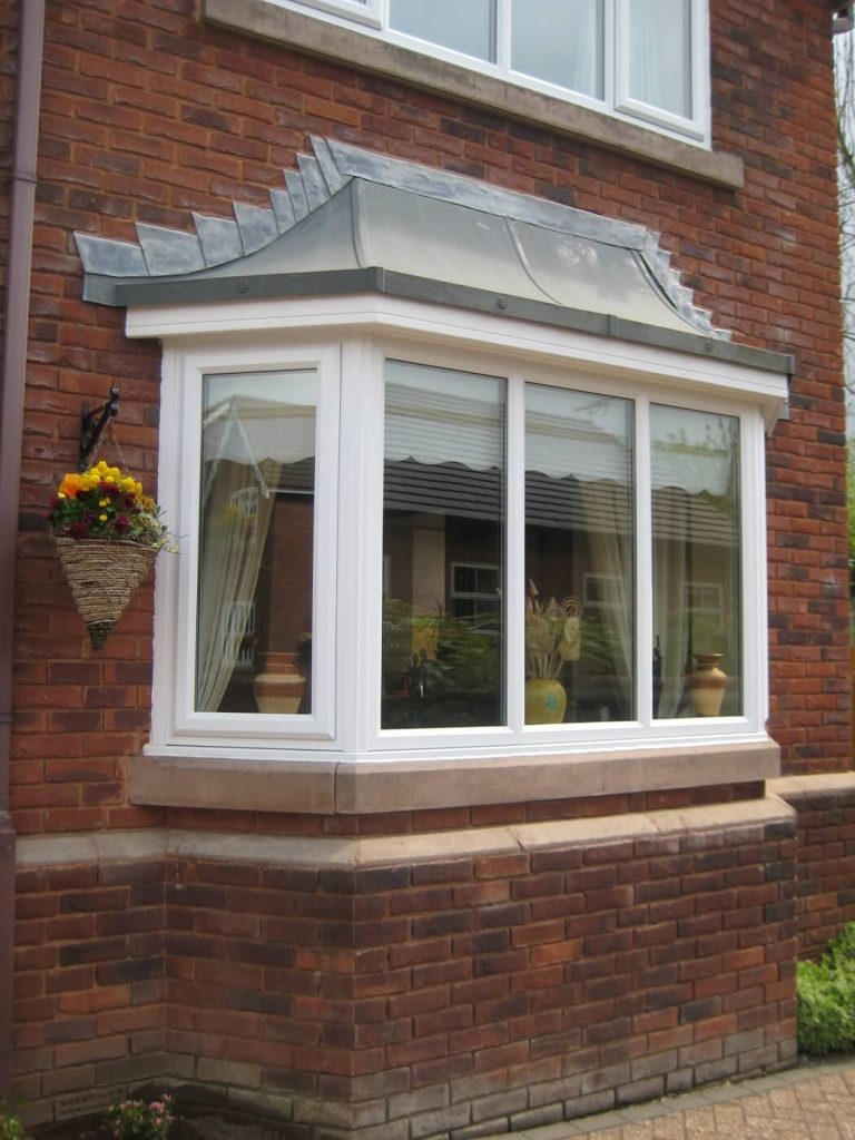 New uPVC bay window