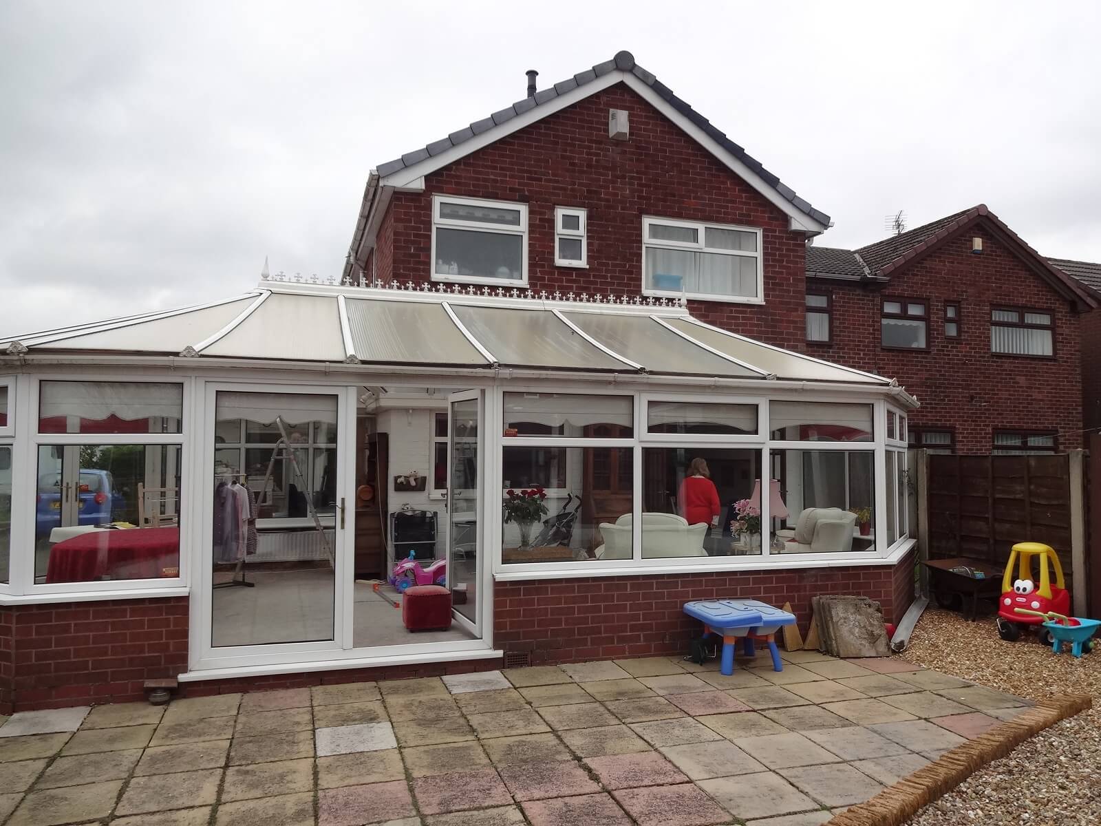 Conservatory roof replacement in Ashton under Lyne (before)