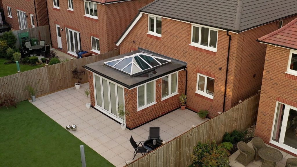 Orangery with lantern roof