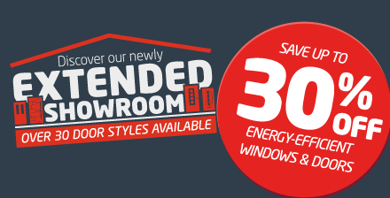 save up to 30% off energy efficient windows and doors